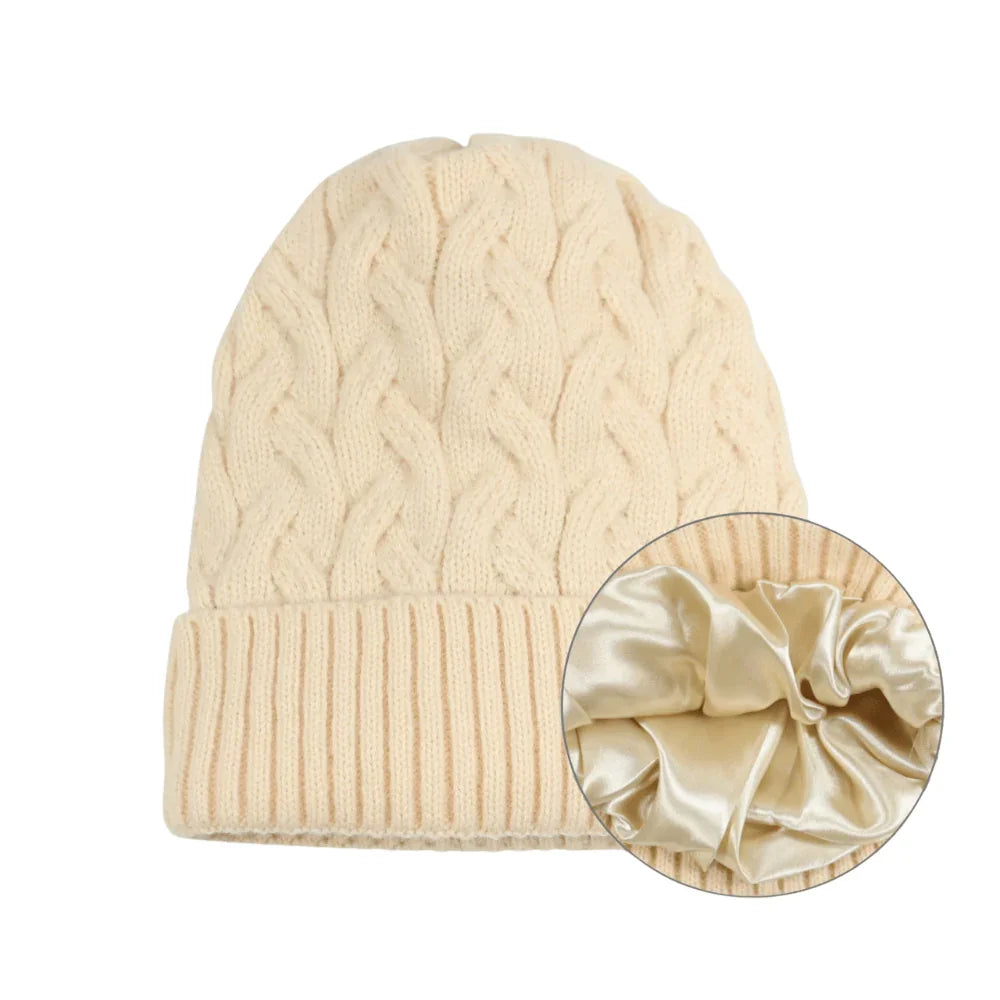 ALVA – Silkesfodrad mössa (Specialpris) - SilkyHair