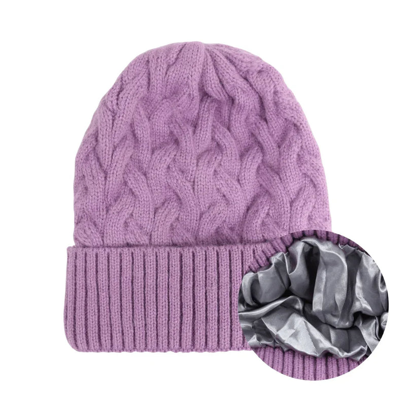 ALVA – Silkesfodrad mössa (Specialpris) - SilkyHair