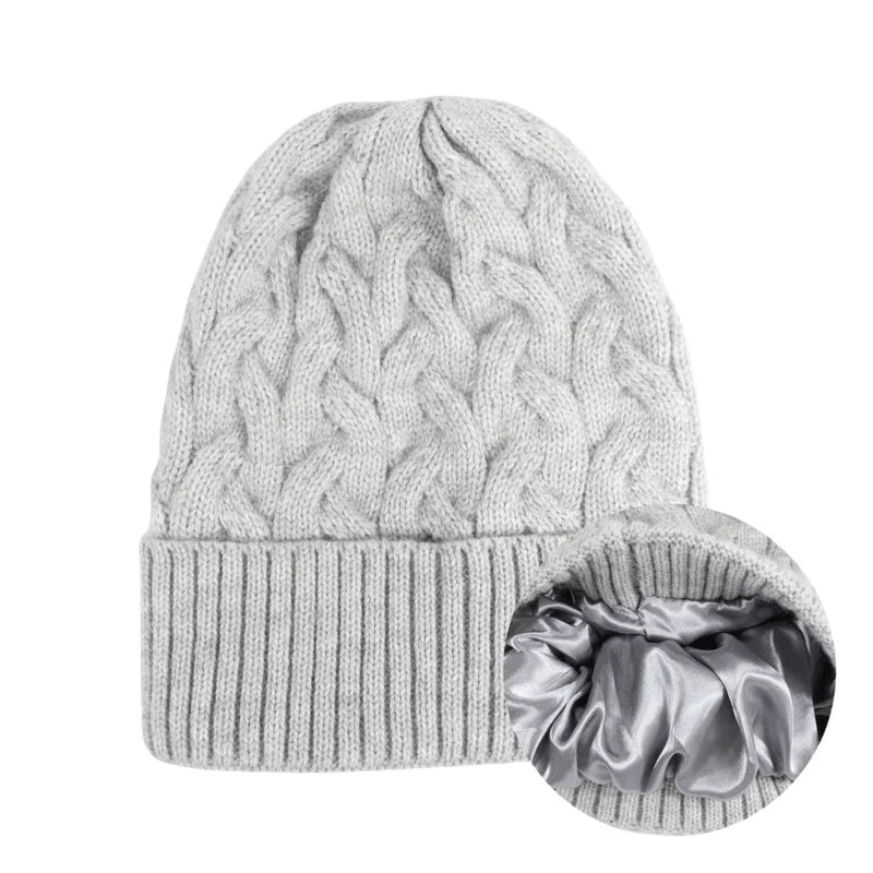 ALVA – Silkesfodrad mössa (Specialpris) - SilkyHair