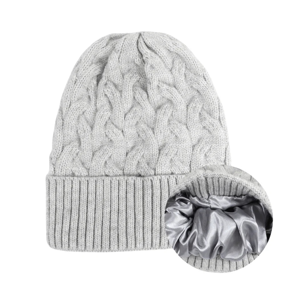 ALVA – Silkesfodrad mössa (Specialpris) - SilkyHair