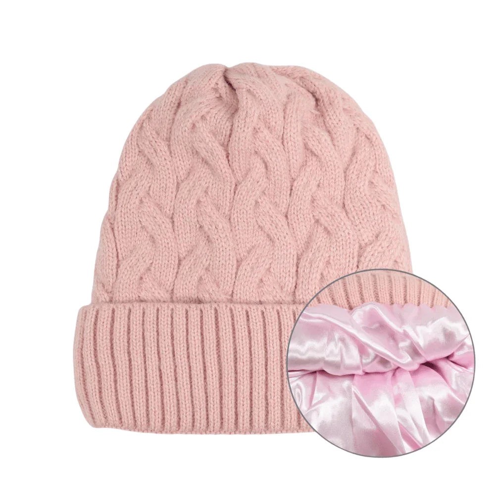 ALVA – Silkesfodrad mössa (Specialpris) - SilkyHair