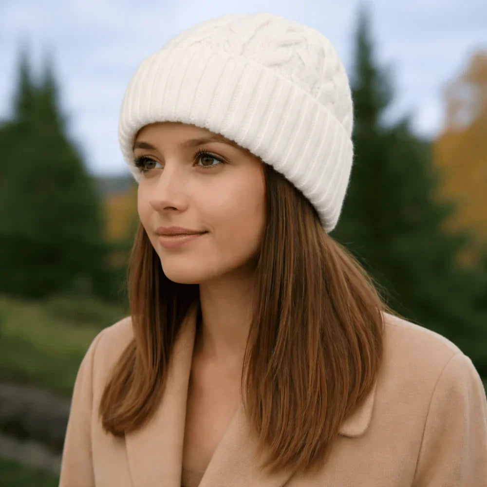 ALVA – Silkesfodrad mössa (Specialpris) - SilkyHair