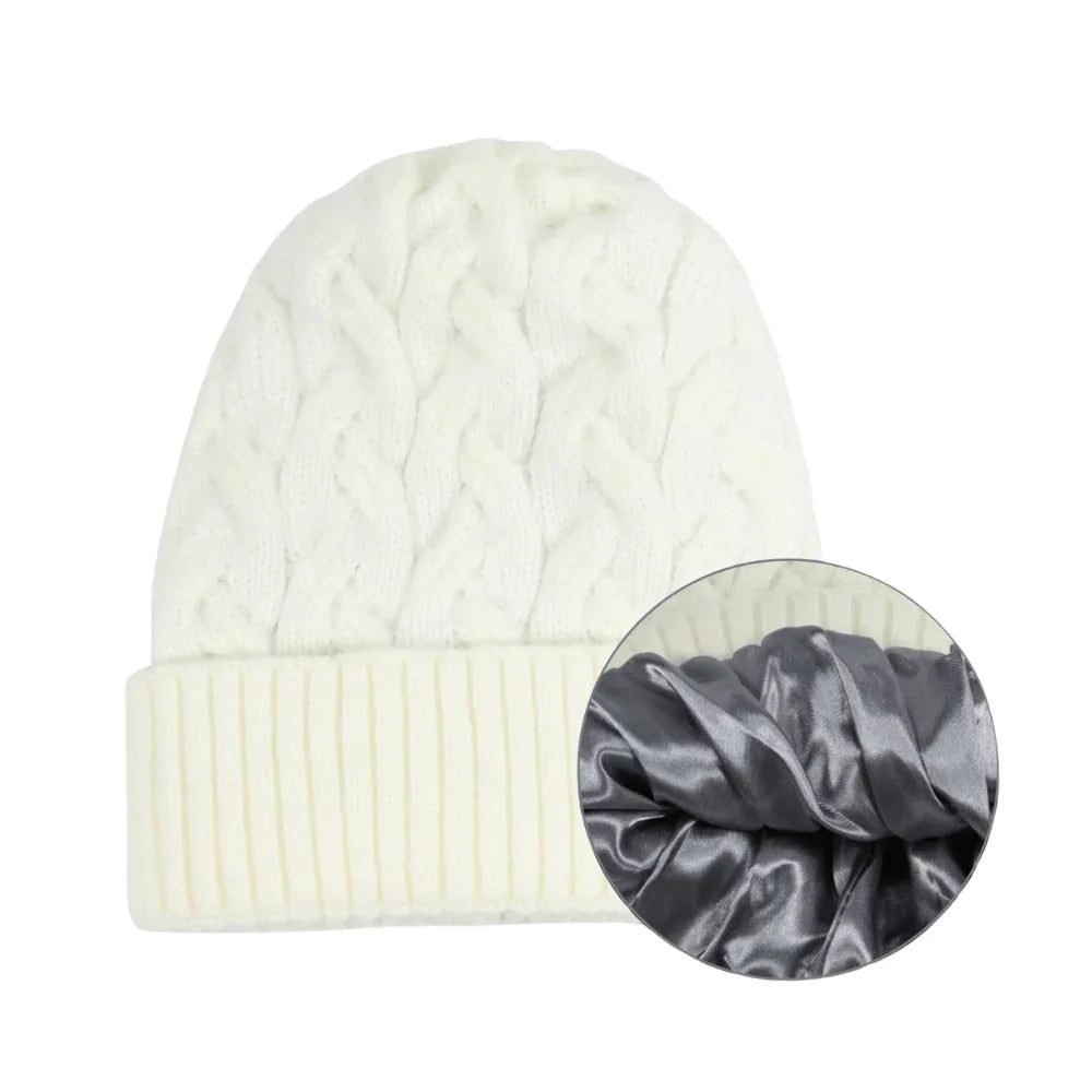 ALVA – Silkesfodrad mössa (Specialpris) - SilkyHair