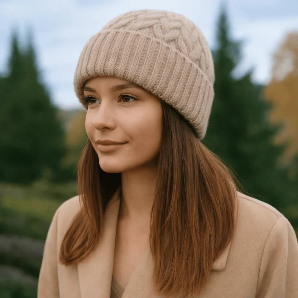 ALVA – Silkesfodrad mössa (Specialpris) - SilkyHair