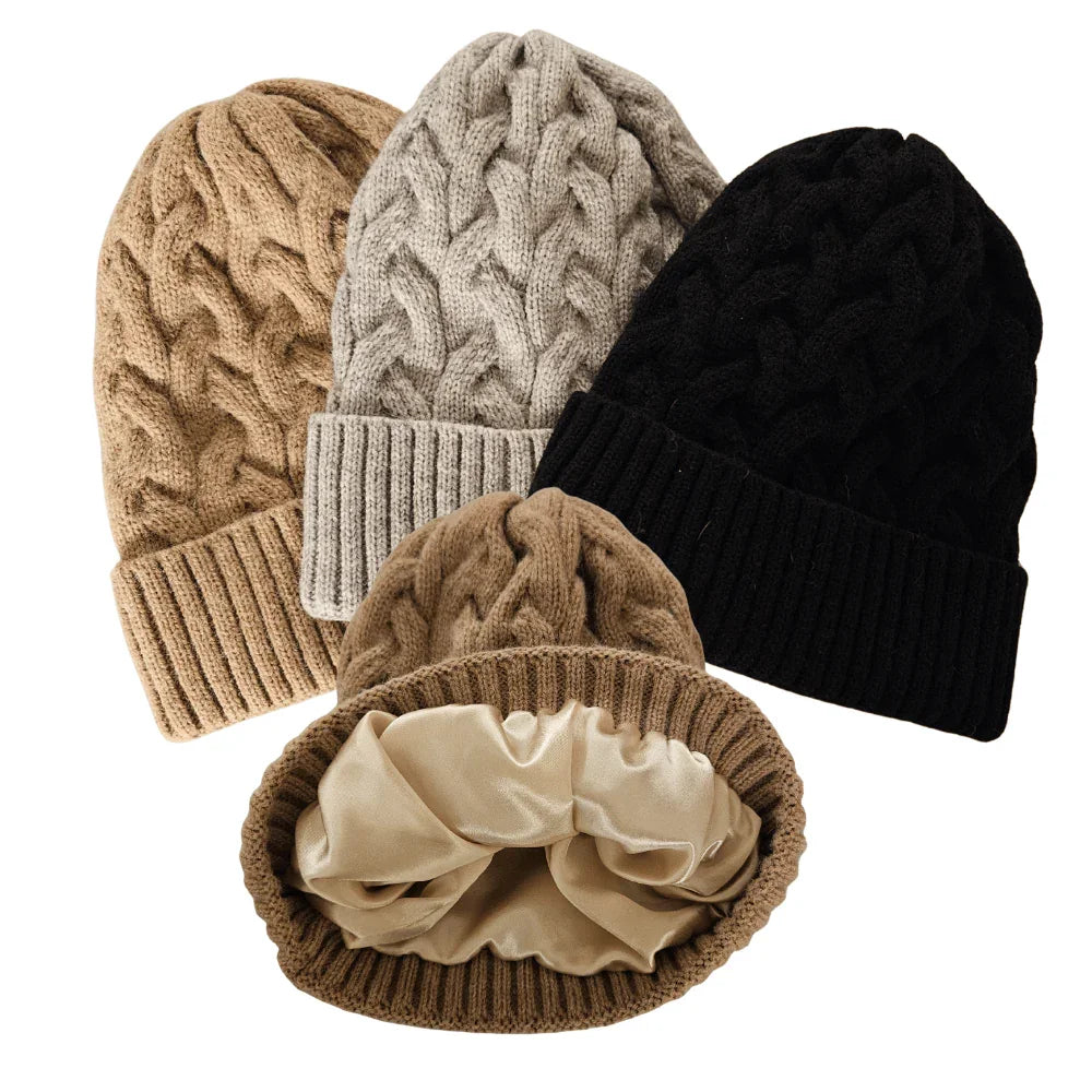 ALVA – Silkesfodrad mössa (Specialpris) - SilkyHair