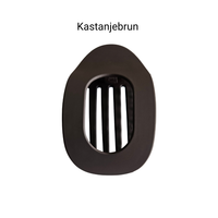 Kastanjebrun